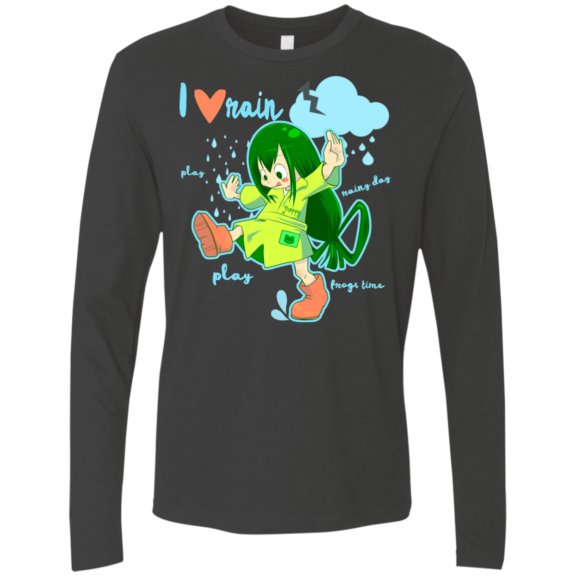 T-Shirts Heavy Metal / Small Rainy Day Men's Premium Long Sleeve