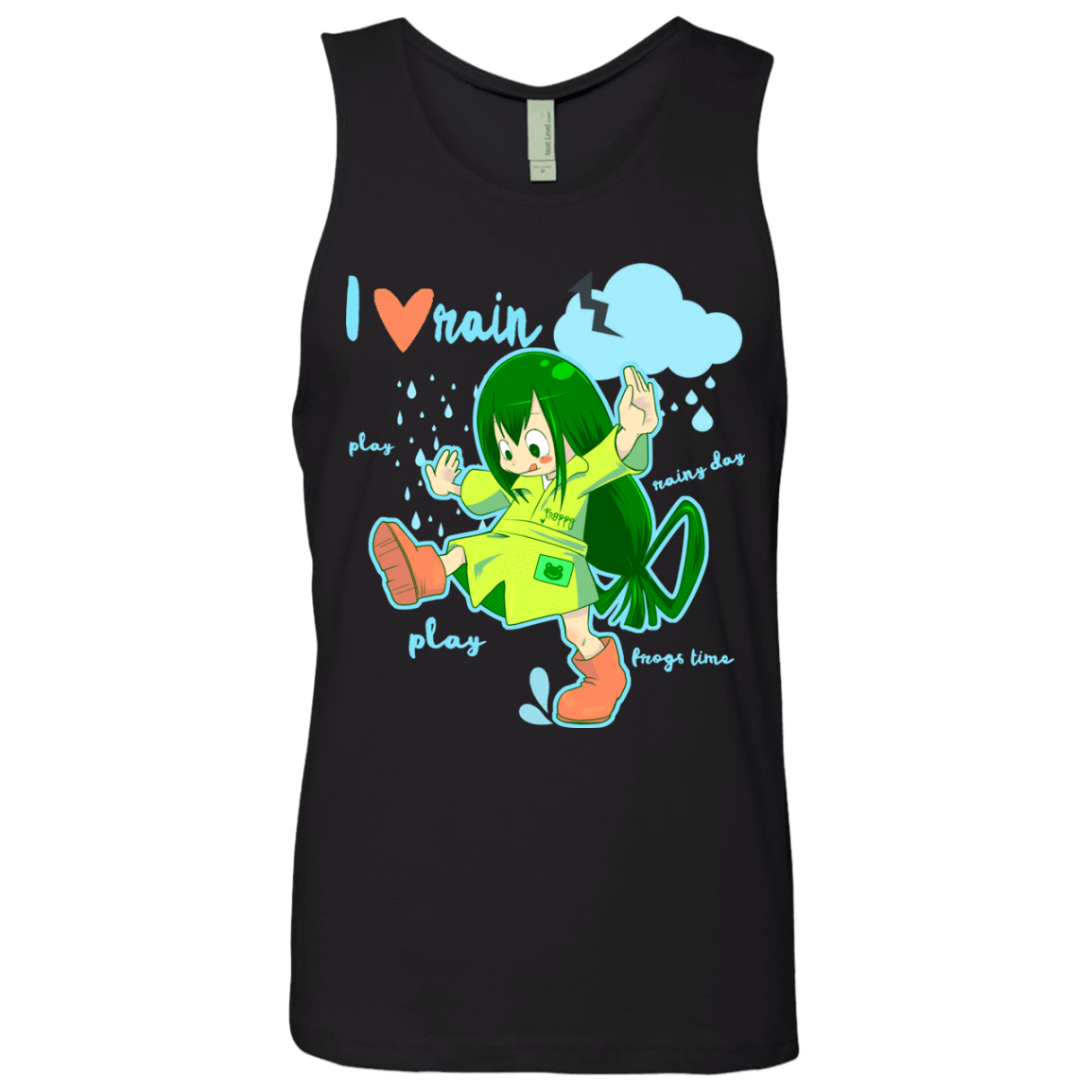 T-Shirts Black / Small Rainy Day Men's Premium Tank Top