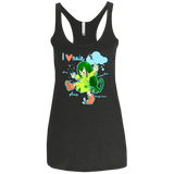 T-Shirts Vintage Black / X-Small Rainy Day Women's Triblend Racerback Tank