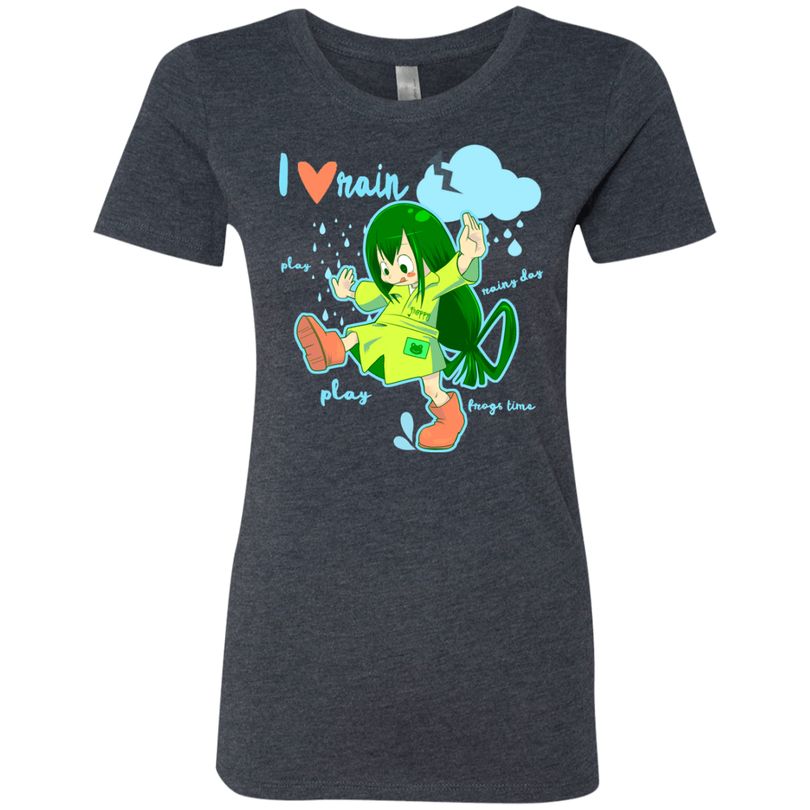 T-Shirts Vintage Navy / Small Rainy Day Women's Triblend T-Shirt