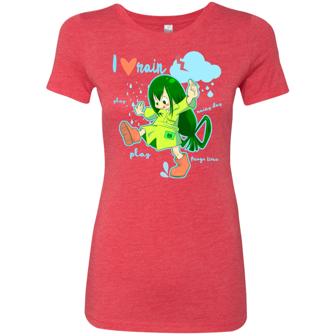 T-Shirts Vintage Red / Small Rainy Day Women's Triblend T-Shirt
