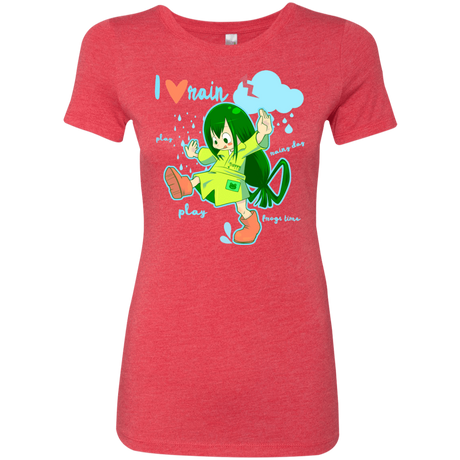 T-Shirts Vintage Red / Small Rainy Day Women's Triblend T-Shirt