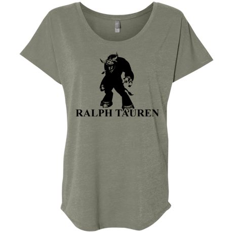 T-Shirts Venetian Grey / X-Small Ralph Tauren Triblend Dolman Sleeve