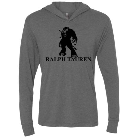 T-Shirts Premium Heather / X-Small Ralph Tauren Triblend Long Sleeve Hoodie Tee