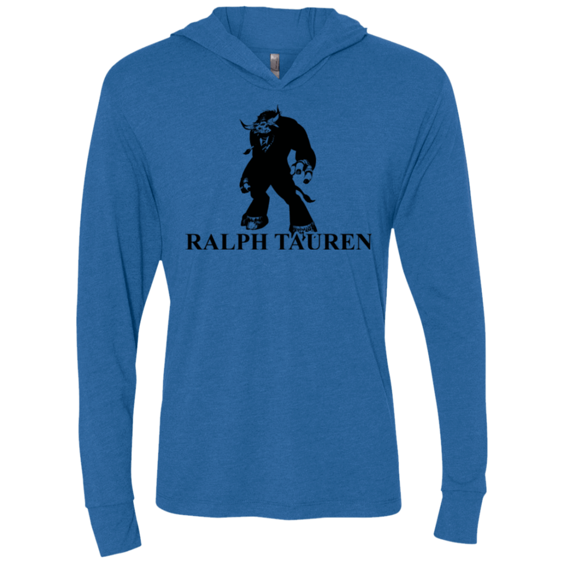 T-Shirts Vintage Royal / X-Small Ralph Tauren Triblend Long Sleeve Hoodie Tee