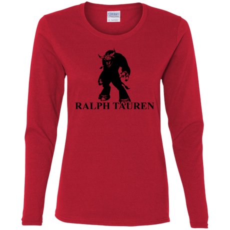 T-Shirts Red / S Ralph Tauren Women's Long Sleeve T-Shirt