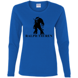 T-Shirts Royal / S Ralph Tauren Women's Long Sleeve T-Shirt