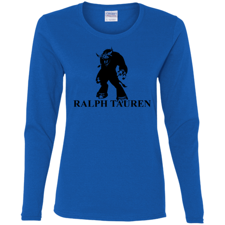 T-Shirts Royal / S Ralph Tauren Women's Long Sleeve T-Shirt