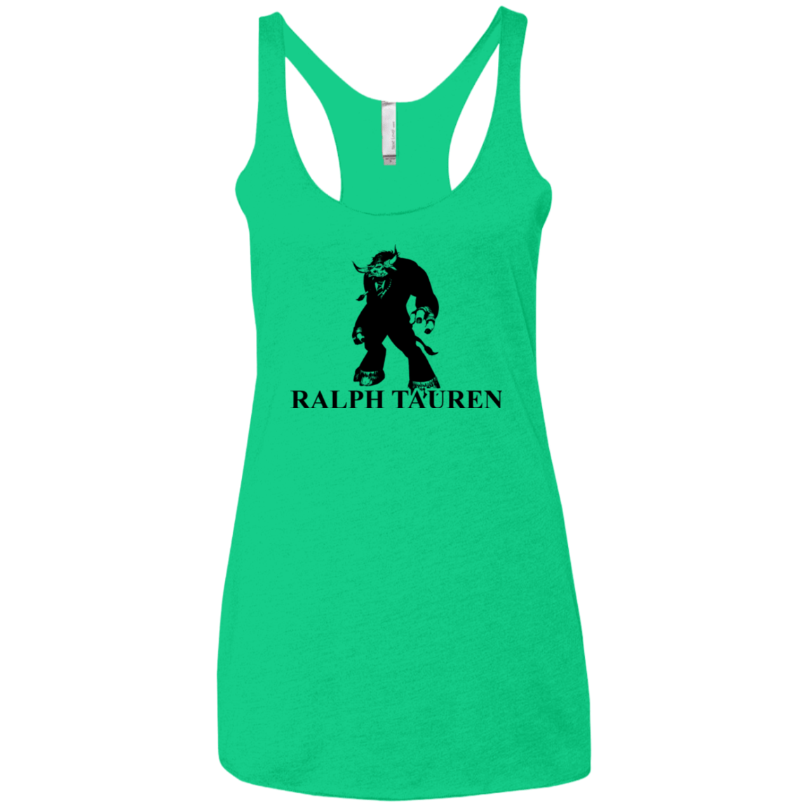 T-Shirts Envy / X-Small Ralph Tauren Women's Triblend Racerback Tank