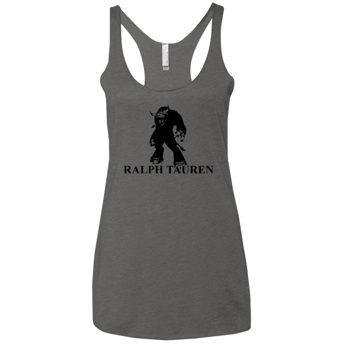 T-Shirts Premium Heather / X-Small Ralph Tauren Women's Triblend Racerback Tank