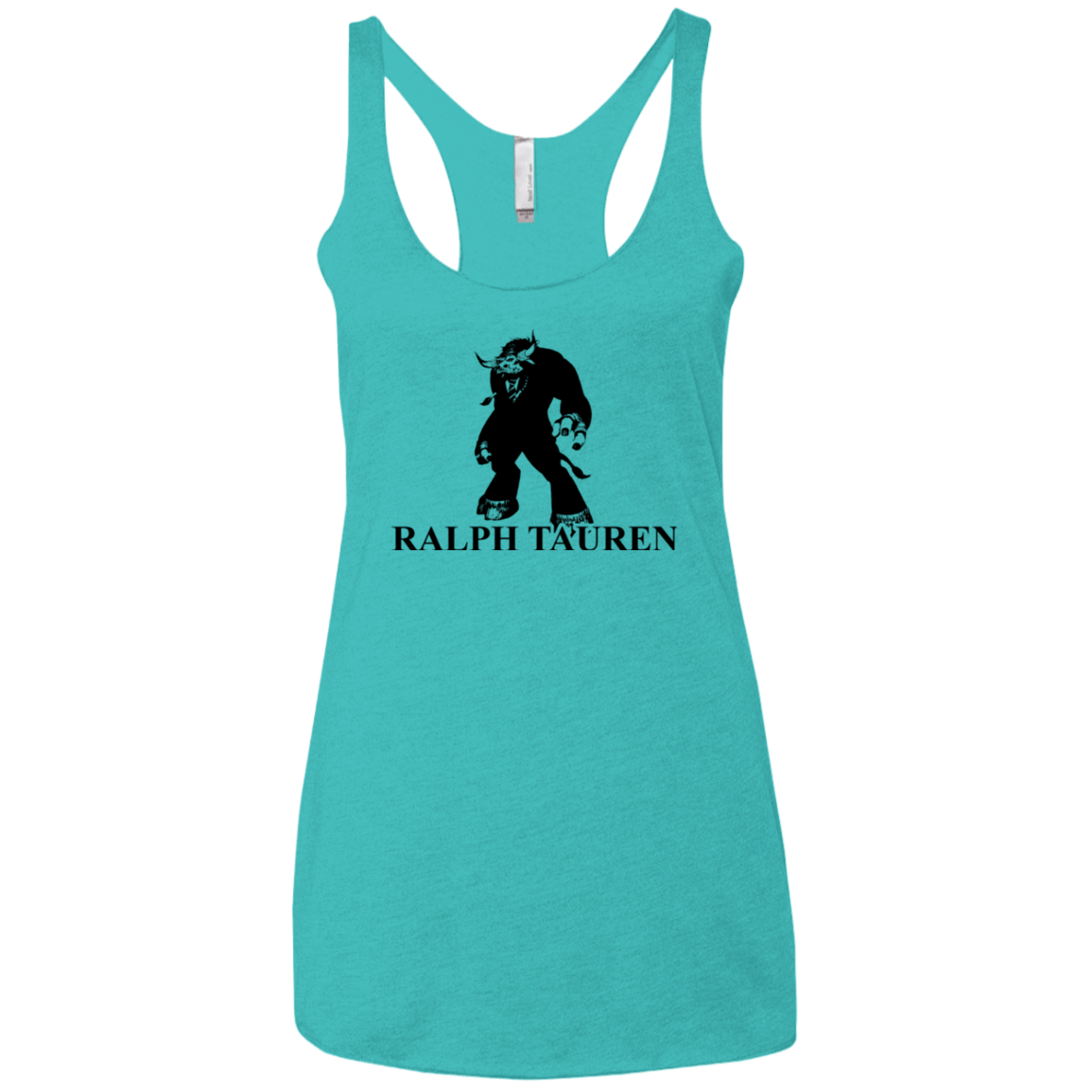 T-Shirts Tahiti Blue / X-Small Ralph Tauren Women's Triblend Racerback Tank