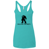 T-Shirts Tahiti Blue / X-Small Ralph Tauren Women's Triblend Racerback Tank