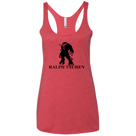 T-Shirts Vintage Red / X-Small Ralph Tauren Women's Triblend Racerback Tank