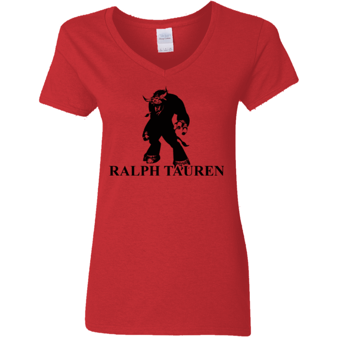 T-Shirts Red / S Ralph Tauren Women's V-Neck T-Shirt