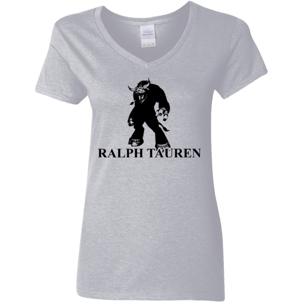 T-Shirts Sport Grey / S Ralph Tauren Women's V-Neck T-Shirt