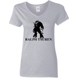 T-Shirts Sport Grey / S Ralph Tauren Women's V-Neck T-Shirt