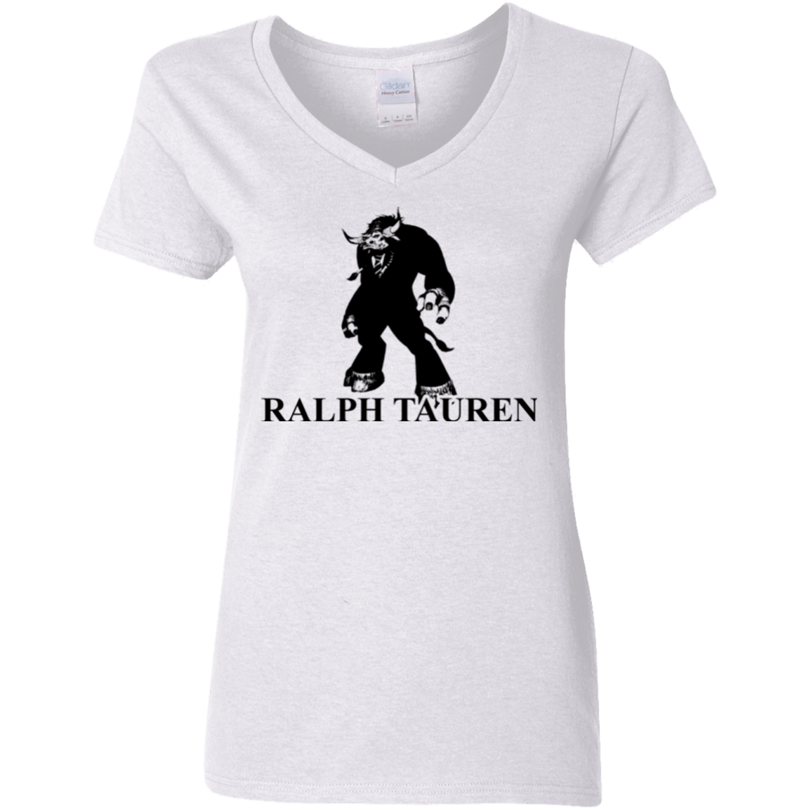 T-Shirts White / S Ralph Tauren Women's V-Neck T-Shirt