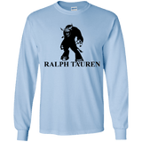 T-Shirts Light Blue / YS Ralph Tauren Youth Long Sleeve T-Shirt