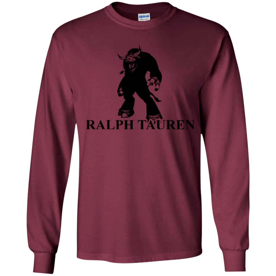 T-Shirts Maroon / YS Ralph Tauren Youth Long Sleeve T-Shirt