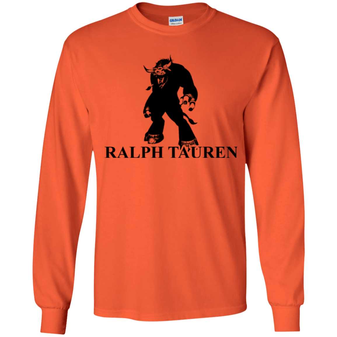 T-Shirts Orange / YS Ralph Tauren Youth Long Sleeve T-Shirt