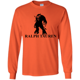 T-Shirts Orange / YS Ralph Tauren Youth Long Sleeve T-Shirt