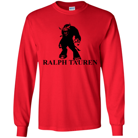 T-Shirts Red / YS Ralph Tauren Youth Long Sleeve T-Shirt