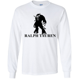 T-Shirts White / YS Ralph Tauren Youth Long Sleeve T-Shirt