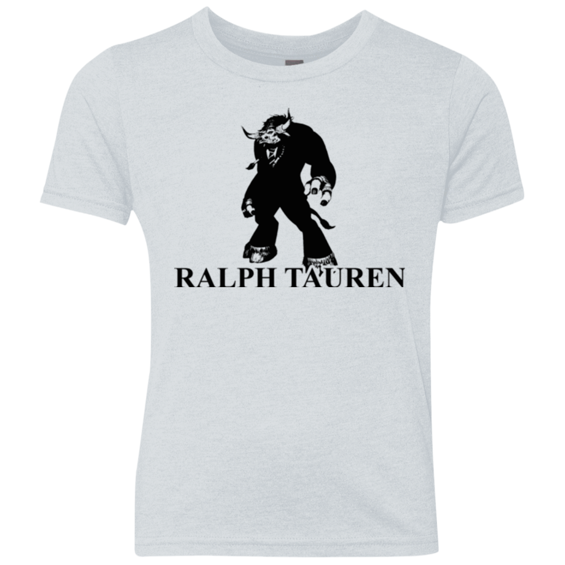 T-Shirts Heather White / YXS Ralph Tauren Youth Triblend T-Shirt