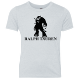 T-Shirts Heather White / YXS Ralph Tauren Youth Triblend T-Shirt