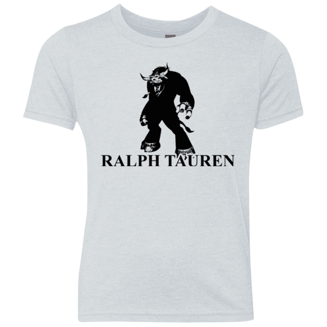 T-Shirts Heather White / YXS Ralph Tauren Youth Triblend T-Shirt