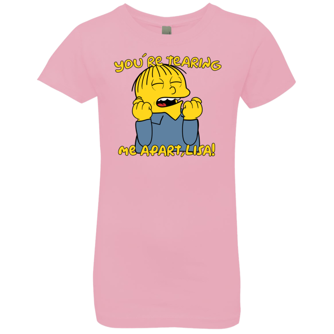 T-Shirts Light Pink / YXS Ralph Wiseau Girls Premium T-Shirt