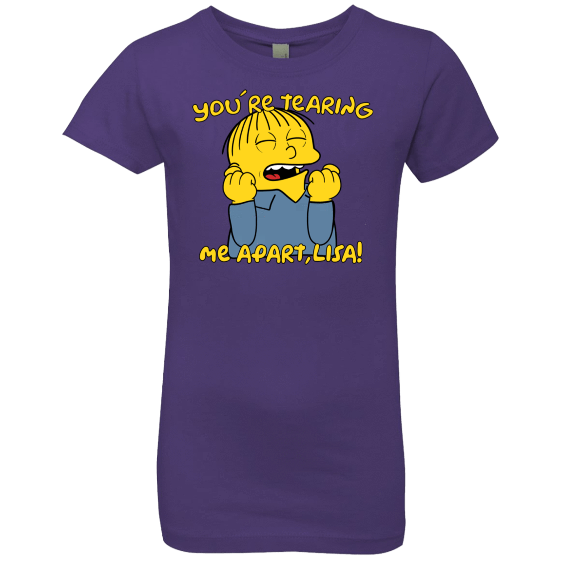 T-Shirts Purple Rush / YXS Ralph Wiseau Girls Premium T-Shirt