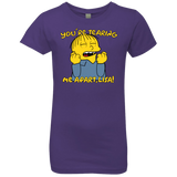 T-Shirts Purple Rush / YXS Ralph Wiseau Girls Premium T-Shirt