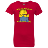 T-Shirts Red / YXS Ralph Wiseau Girls Premium T-Shirt