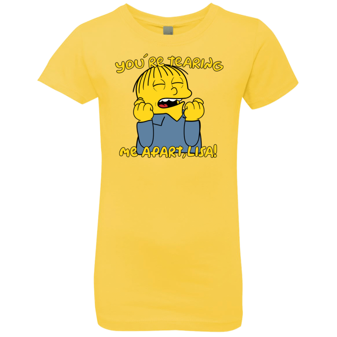 T-Shirts Vibrant Yellow / YXS Ralph Wiseau Girls Premium T-Shirt