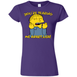 T-Shirts Purple / S Ralph Wiseau Junior Slimmer-Fit T-Shirt