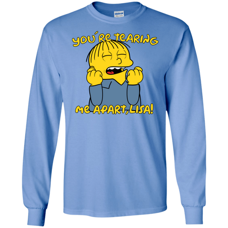 T-Shirts Carolina Blue / S Ralph Wiseau Men's Long Sleeve T-Shirt