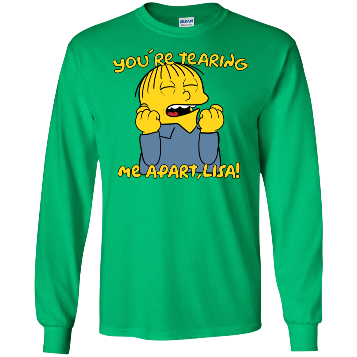 T-Shirts Irish Green / S Ralph Wiseau Men's Long Sleeve T-Shirt