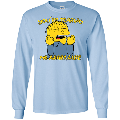 T-Shirts Light Blue / S Ralph Wiseau Men's Long Sleeve T-Shirt