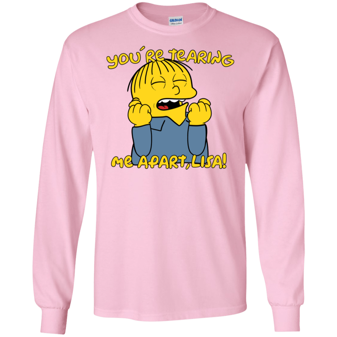 T-Shirts Light Pink / S Ralph Wiseau Men's Long Sleeve T-Shirt