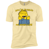 T-Shirts Banana Cream / X-Small Ralph Wiseau Men's Premium T-Shirt