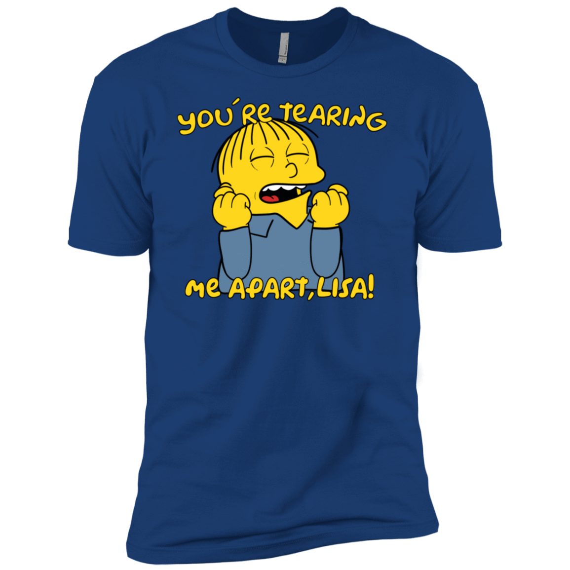 T-Shirts Royal / X-Small Ralph Wiseau Men's Premium T-Shirt