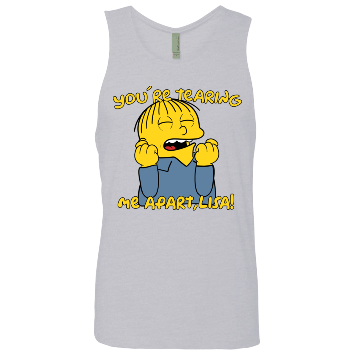 T-Shirts Heather Grey / S Ralph Wiseau Men's Premium Tank Top