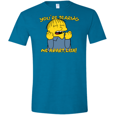 T-Shirts Antique Sapphire / S Ralph Wiseau Men's Semi-Fitted Softstyle