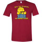 T-Shirts Cardinal Red / S Ralph Wiseau Men's Semi-Fitted Softstyle