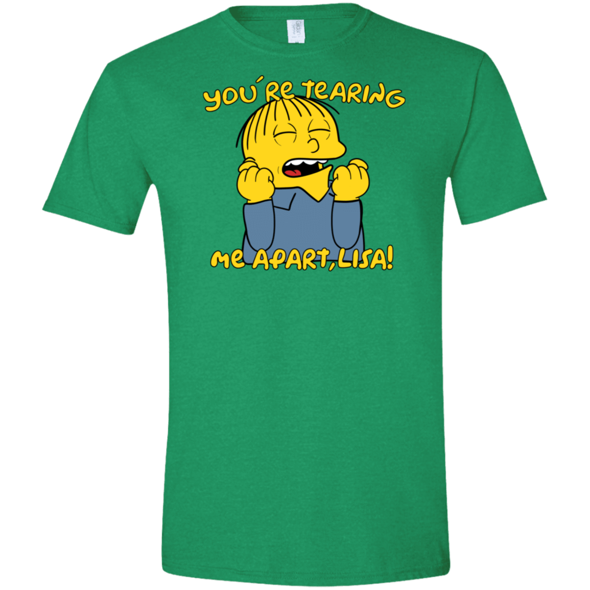 T-Shirts Heather Irish Green / S Ralph Wiseau Men's Semi-Fitted Softstyle