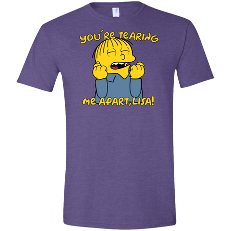 T-Shirts Heather Purple / S Ralph Wiseau Men's Semi-Fitted Softstyle