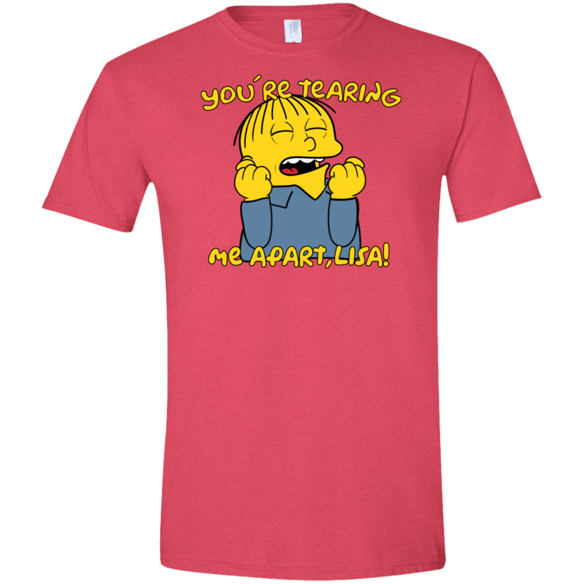 T-Shirts Heather Red / S Ralph Wiseau Men's Semi-Fitted Softstyle