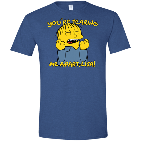 T-Shirts Heather Royal / X-Small Ralph Wiseau Men's Semi-Fitted Softstyle