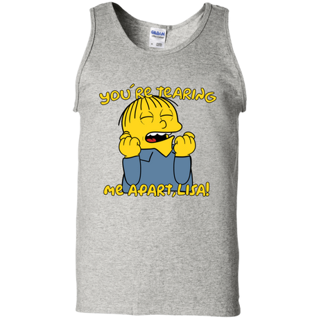 T-Shirts Ash / S Ralph Wiseau Men's Tank Top